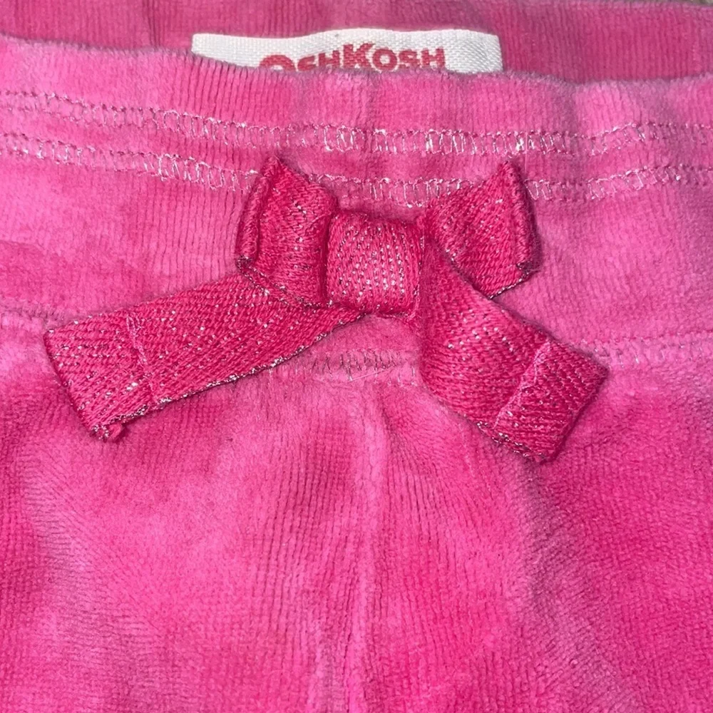 OshKosh BGoosh Warm Thick Pink Soft Flared Bottom Sweatpants